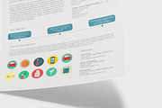Dive CV/Resume, a Resume Template by Valeur Design (Thumbnail 3 of 4)