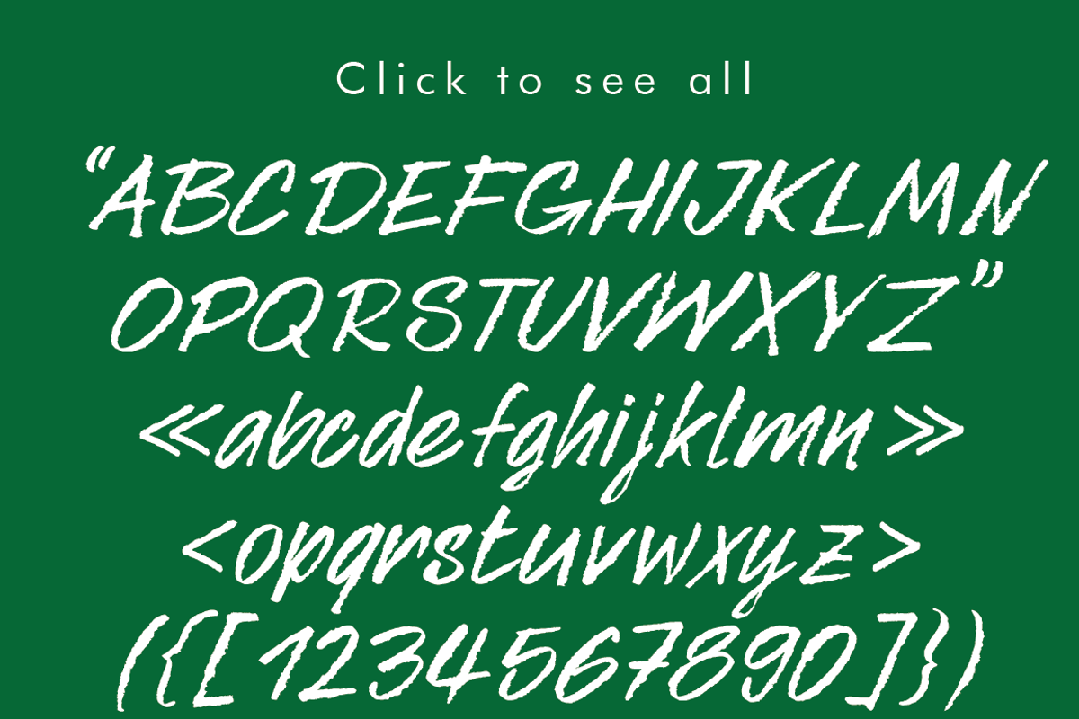 Inkje Italic Font preview 3