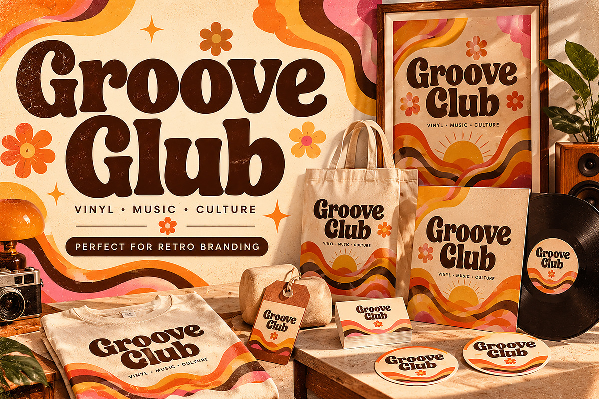 Groove Heart, a Script Font by Wow Magic (Photo 4 of 5)