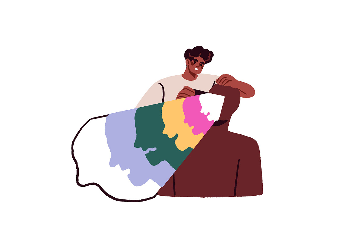 Emotional intelligence concepts set, a Person Illustration by Good Studio (Photo 3 of 8)