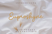 Euproshyne, a Script Font by And Studio (Thumbnail 1 of 16)