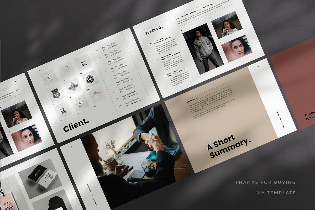 Design Portfolio and Resume, a Brochure Template by Occy Design (Photo 12 of 12)