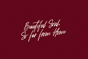 Movements | Handwritten Font, a Script Font by Heart + Soul Studios (Thumbnail 5 of 9)