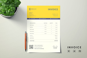 Invoice Templates - Houston, a Stationery Template by Aprndy85