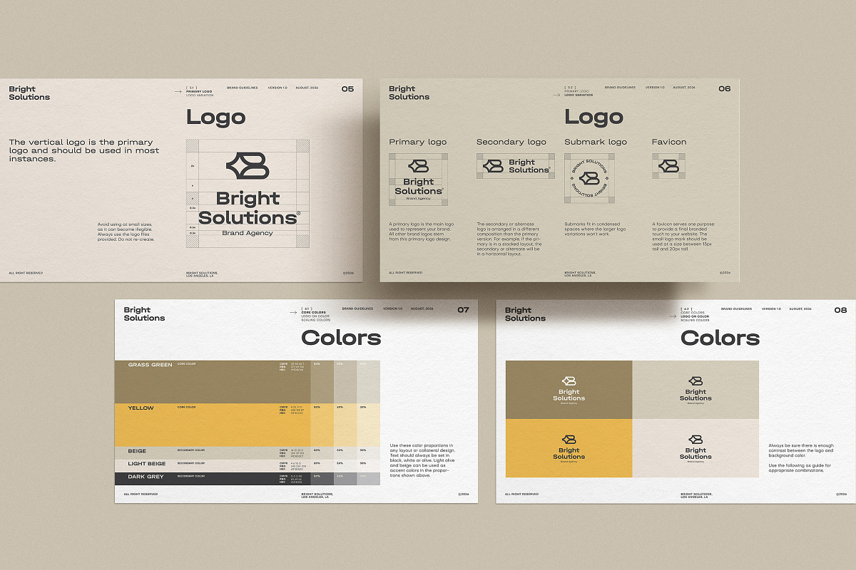 Brand Guidelines Bundle, a Presentation Template by iStar Design (Photo 5 of 13)