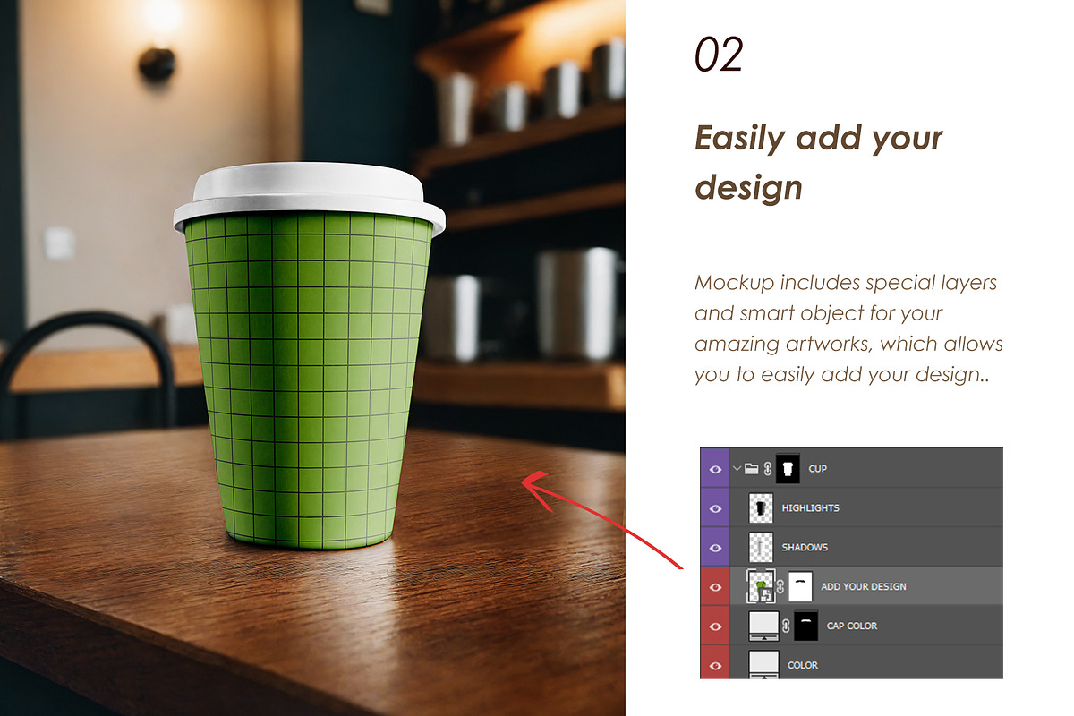 Coffee Cup Mockup, a Packaging Mockup by AG Mockups (Photo 3 of 3)