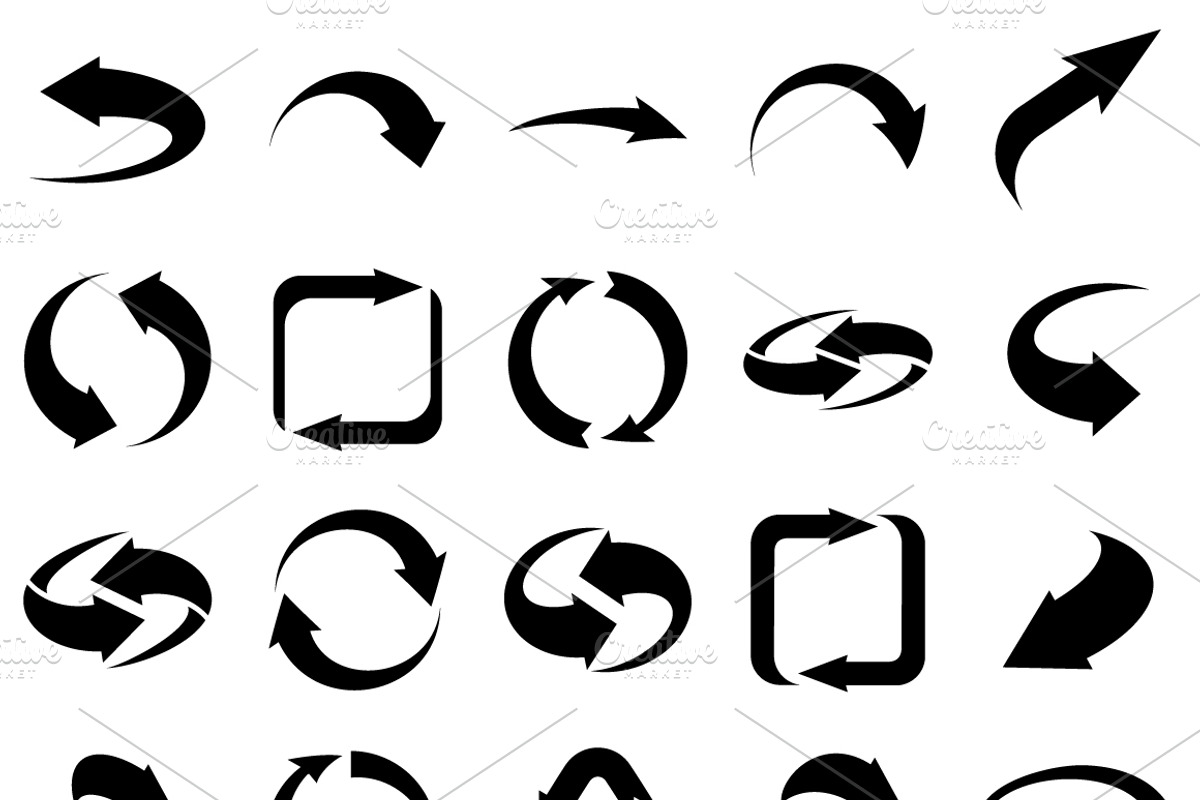 Arrows Icons Set Collections, an Icon by Vectorchoice (Photo 4 of 4)