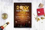 Bundle New Year Party Flyer, a Flyer Template by Totem Design Studio (Thumbnail 5 of 5)