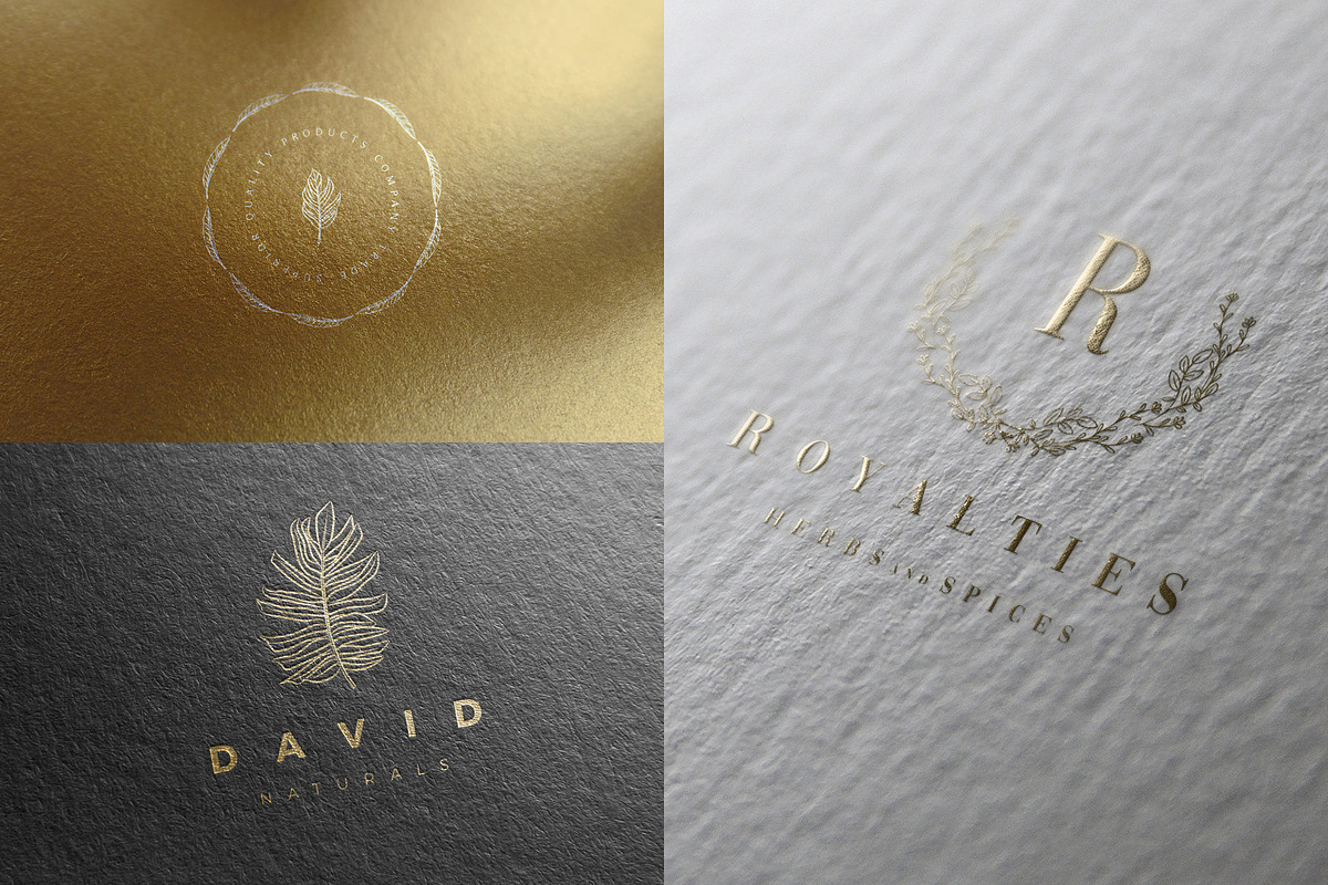 50 Botanical Floral Logos, a Branding & Logo Template by Graphicdome (Photo 8 of 10)