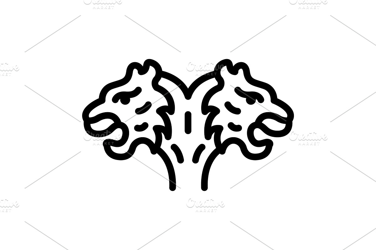 Tigers cougar black icon, an Outline Icon by Creative priyanka