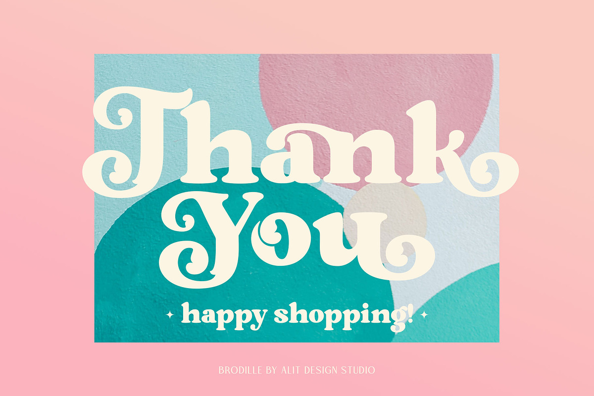 Brodille Typeface, a Font by alit design (Photo 15 of 15)