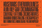 Rainshade - Condensed Display Font, a Sans Serif Font by Typeparties (Thumbnail 6 of 12)