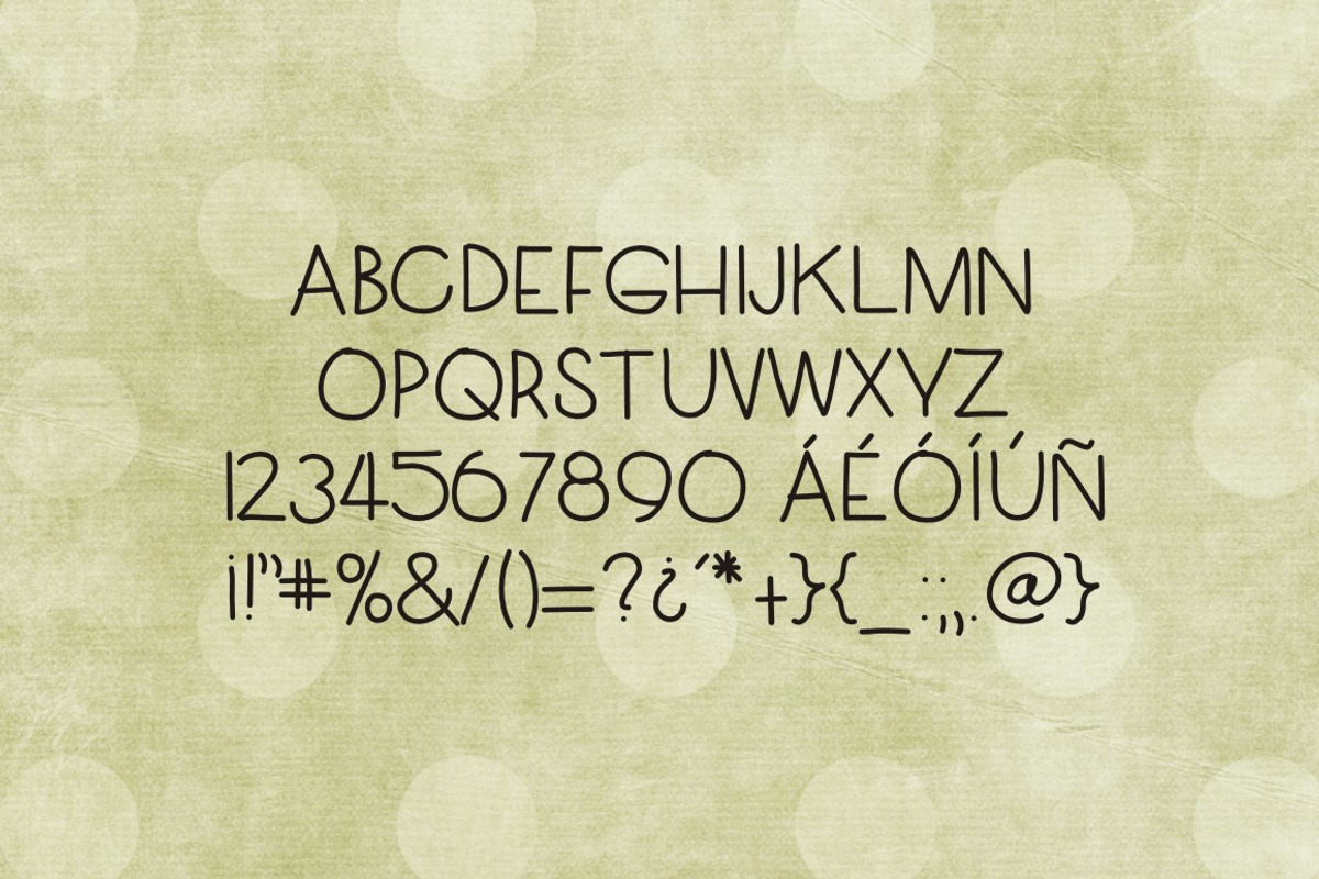 SIMPLECAPS FONT preview 3