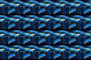 Moon Over Miami, a Pattern Graphic by The Queen's Bazaar (Thumbnail 2 of 2)