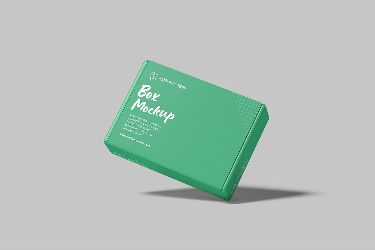 Mailer Box Mockup, a Packaging Mockup by lamorastudio (Photo 5 of 11)