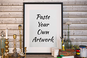 3 poster mockup bundle, a Decorative Illustration by RichmanStudio (Thumbnail 2 of 3)