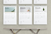 Clean Calendar Design 2025, a Stationery Template by MightyDesign (Thumbnail 4 of 7)