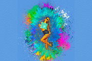 Color Explosion Photoshop Action, an Action Add-On by Studio Retouch (Thumbnail 4 of 12)