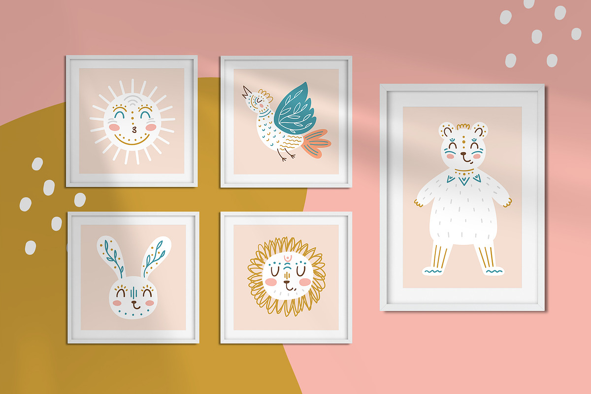 Boho baby collection, an Illustration by JuliyArt (Photo 13 of 14)