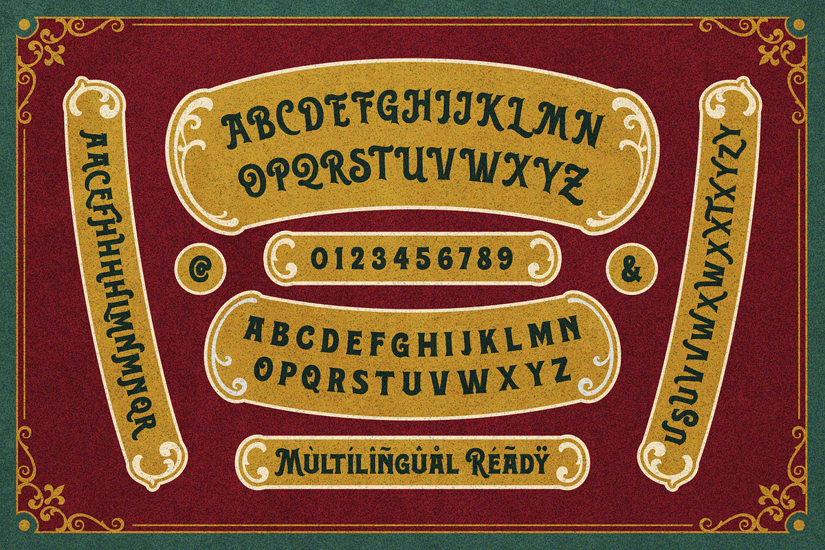 Rosvard - Vintage Layered Typeface, a Font by Bombastype (Photo 8 of 8)