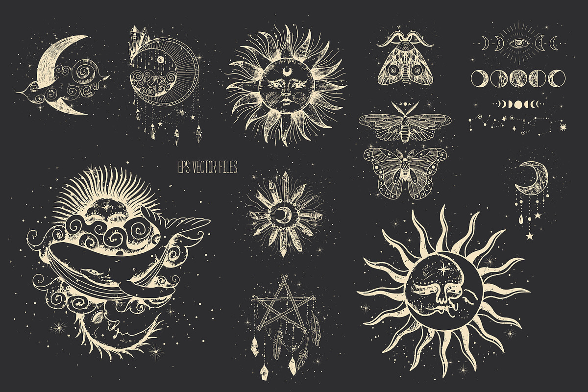 Luminaries. Celestial bodies, an Illustration by Chikovnaya (Photo 10 of 11)