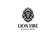 Lion Head Fire Logo, a Branding & Logo Template by Pixes (Thumbnail 2 of 3)