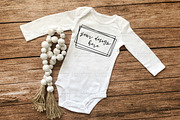 Baby Clothing Mockup Bundle, an Apparel Mockup by Affinity Grove (Thumbnail 6 of 11)