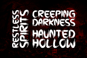 Evil Roar Typeface, a Handwritten Font by Seemly Fonts (Thumbnail 2 of 6)