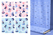 Carried by love - pattern collection, a Pattern Graphic by Brzozowska (Thumbnail 4 of 8)