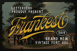 Frankest - The Vintage Font Duo