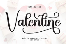 Valentine | Script Font