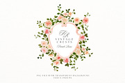 Crests and monograms with roses, a Decorative Illustration by AnnelyBlooms (Thumbnail 3 of 9)