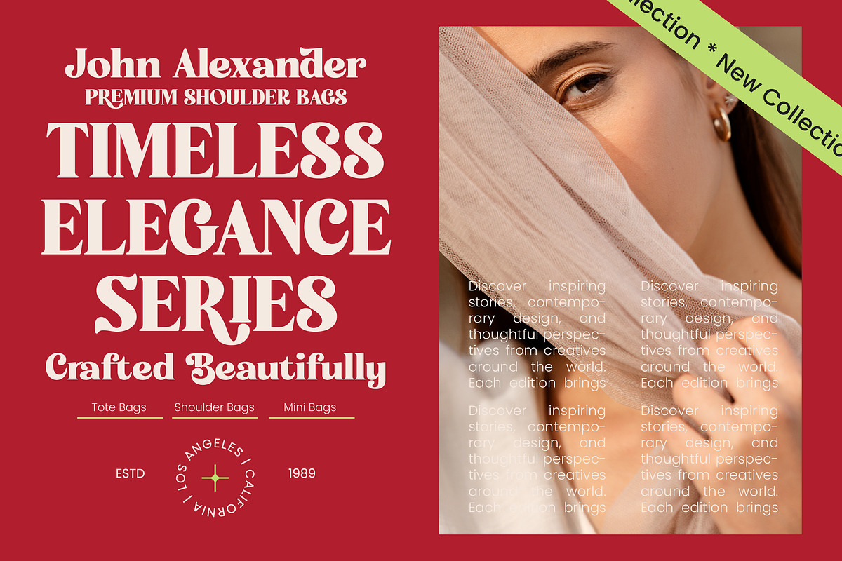 Forest Wonders New Collection Serif, a Serif Font by timelesstype.co (Photo 3 of 10)