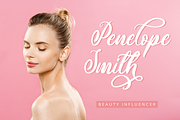 Script Font, a Script Font by Graphue (Thumbnail 8 of 12)