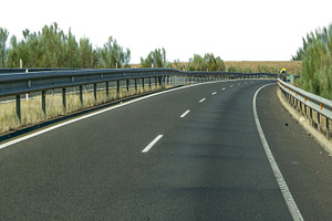Modern highway isolated photo, a Transportation Photo by DanFLCreativo