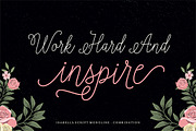 Isabella Script, a Script Font by Seniors (Thumbnail 6 of 7)