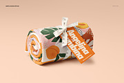 Jersey Fabric Roll Mockup & Ribbon, a Merchandise Mockup by creatsy5 (Thumbnail 4 of 6)