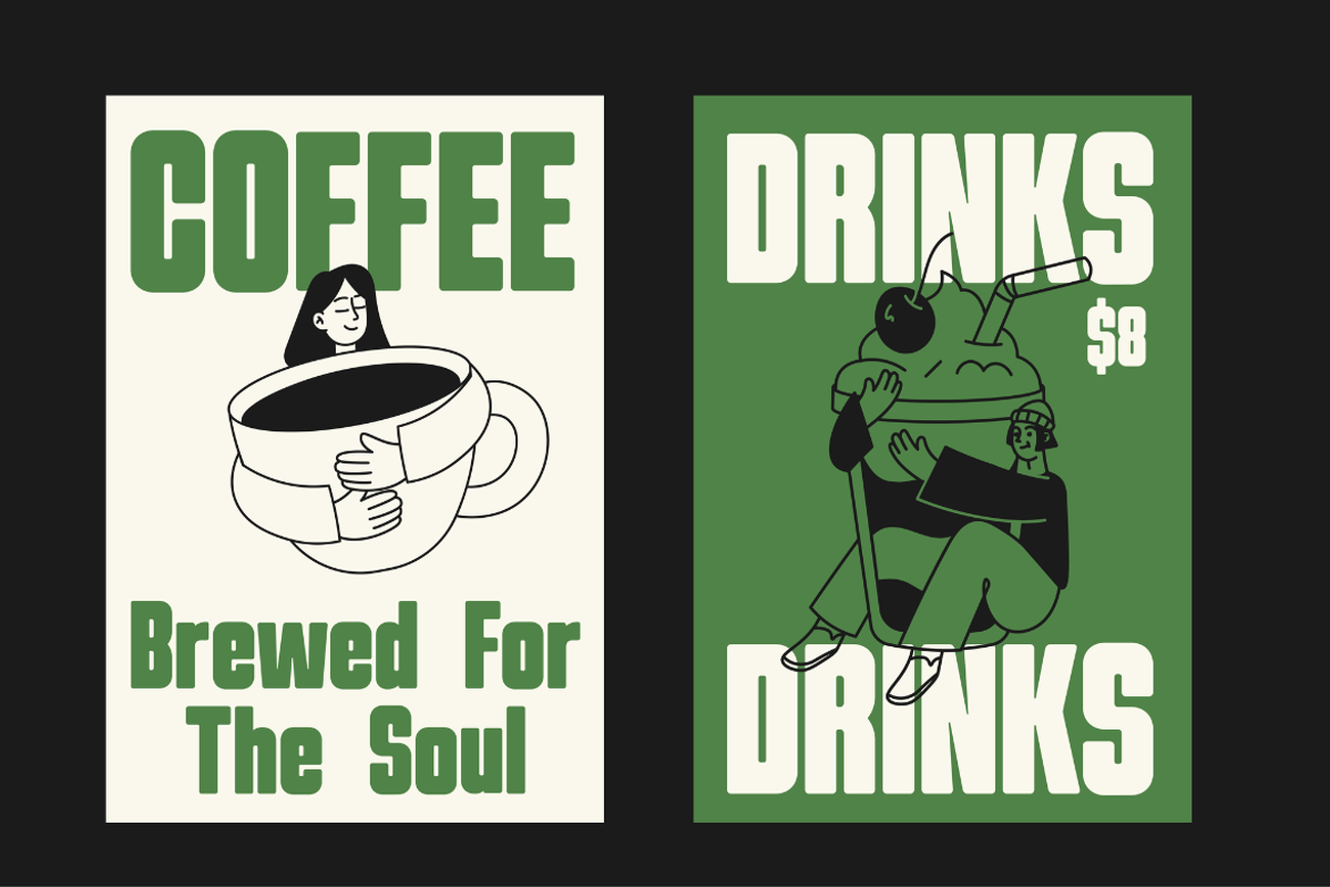 Koberon Black, a Sans Serif Font by Brand_Hero (Photo 7 of 13)