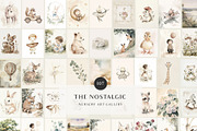 Nursery home and room print gallery, a Background Graphic by Grace Noboa Illustrations (Thumbnail 1 of 16)