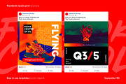 Cyberpunk Social Media Pack +Stories, a Social Media Template by September 5th (Thumbnail 11 of 14)