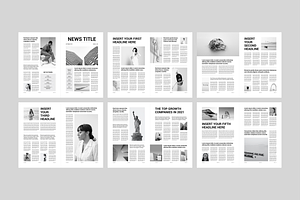 Newspaper MS Word & Indesign