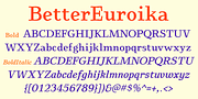 BetterEuroika, a Serif Font by Ingrimayne Type (Thumbnail 8 of 11)