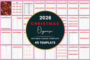 2026 Christmas Organizer, a Stationery Template by Shumaya (Thumbnail 1 of 4)