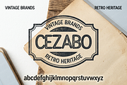 Cezabo | Elegant Serif Typeface, a Serif Font by Astuti Studio (Thumbnail 7 of 18)