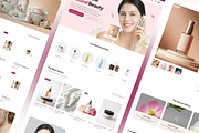 Beauty Ecommerce Website Template, a Landing Page Template by Font Kingdom (Thumbnail 5 of 5)