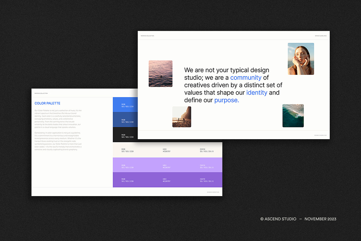 Figma Brand Guidelines Template, a Branding & Logo Template by Ascend Studio (Photo 7 of 9)
