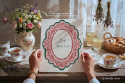 Cottagecore Decorative Frame clipart, an Object Graphic by Essentially Nomadic (Thumbnail 10 of 13)