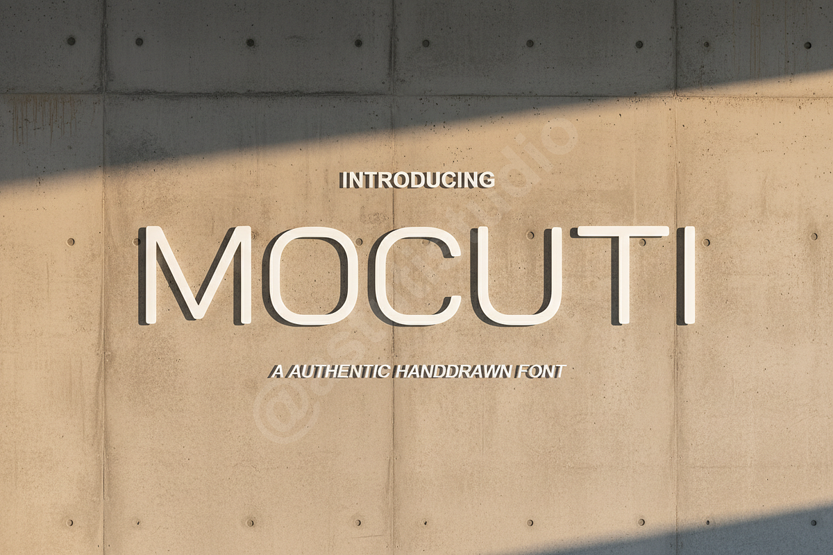 Mocuti | Modern Elegant Serif Typefa, a Font by Astuti Studio (Photo 1 of 16)