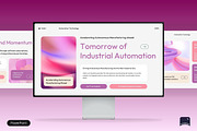 Violet Industrial Automation, a Presentation Template by Claymoon Lab (Thumbnail 1 of 7)