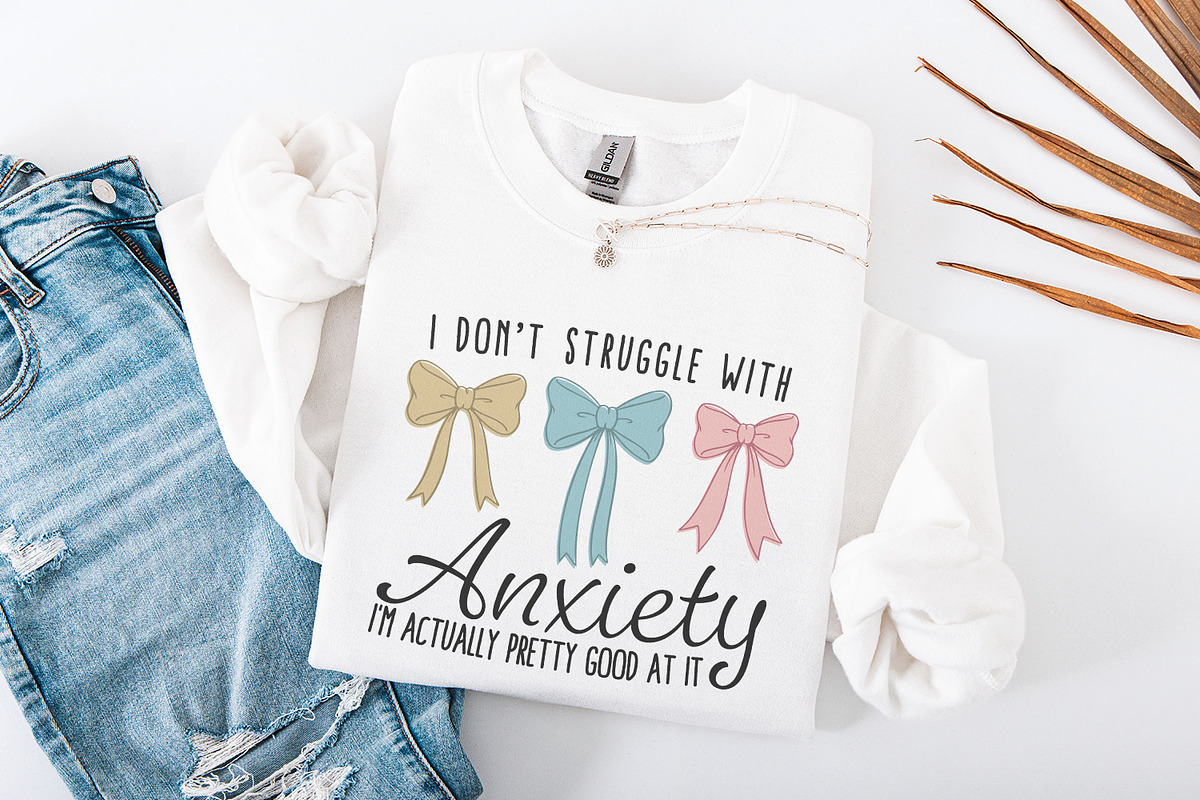 Coquette Mental Health Bow PNG, an Illustration by SharpMarketplace (Photo 4 of 9)
